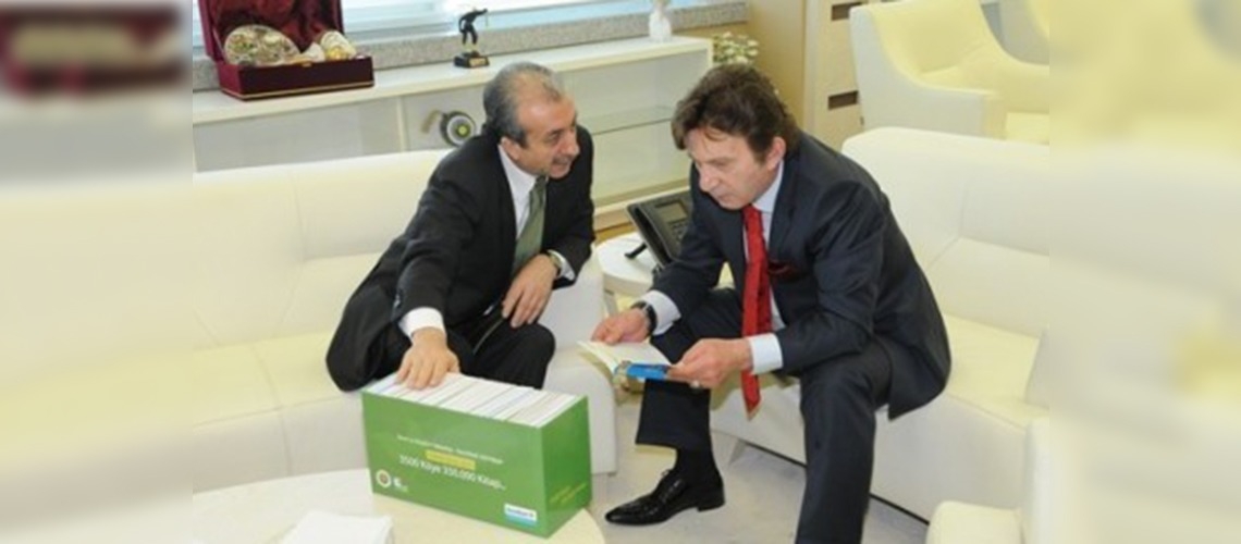 Bakan Ekerden Danıştaya  Ziyaret 