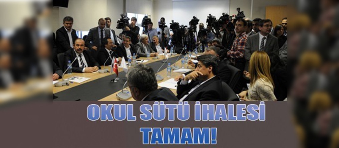 OKUL SÜTÜ İHALESİ ONAYLANDI