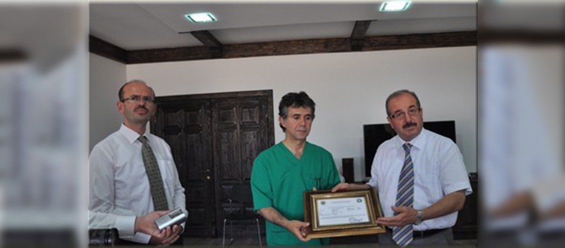 Doru Çiftliğine Hastalıktan Ari İşletme Sertifikası 