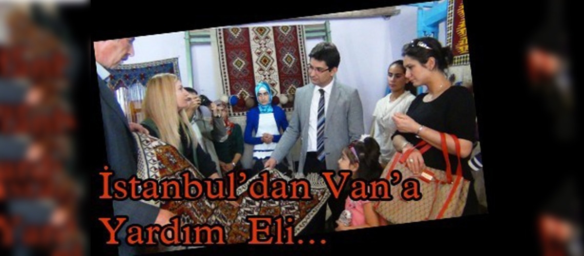 İstanbuldan Vana yardım eli