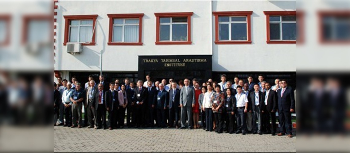 Edirnede çeltik zirvesi