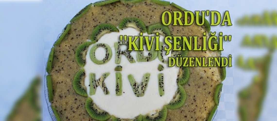 Orduda kivi üretimi yaygınlaşıyor