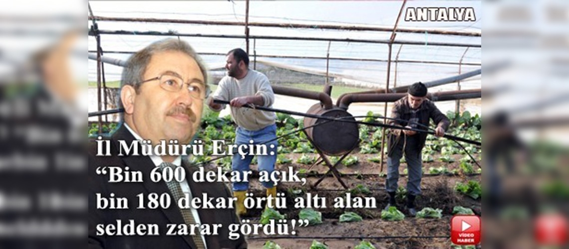 Antalyada zarar tespit çalışmaları başladı