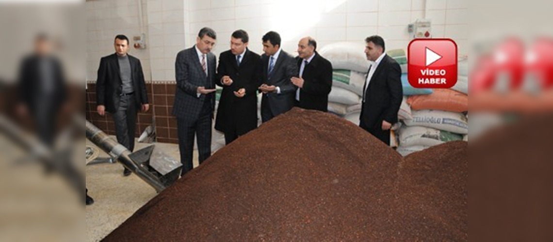 Bakanlık hibe desteğiyle Şanlıurfada isot fabrikası açıldı