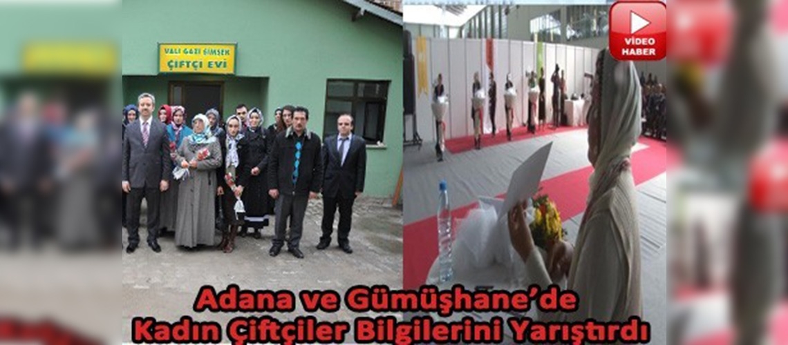 Kadın çiftçiler birincilik için yarıştı