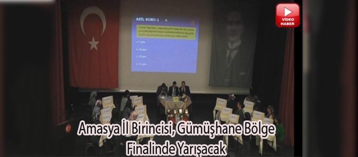 Amasyada kadın çiftçiler yarıştı