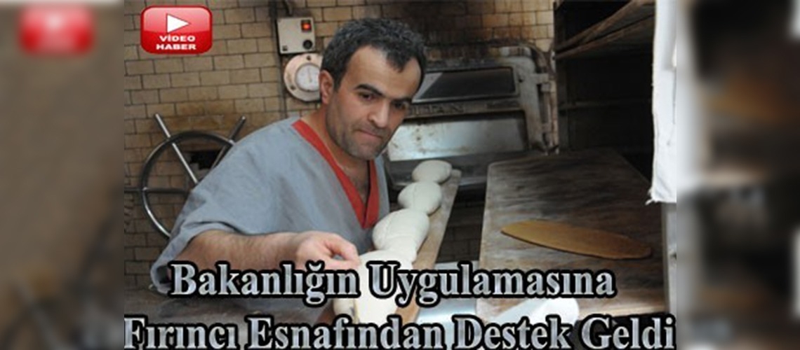 Fırıncılardan ''katkısız ekmeğe'' destek