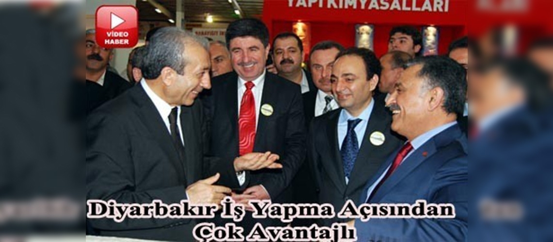 Bakan Eker, Diyarbakırda fuar açtı