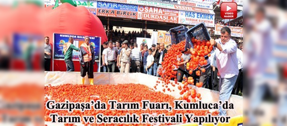 Tarım sektörünün kalbi festival ve fuarlarda atıyor 