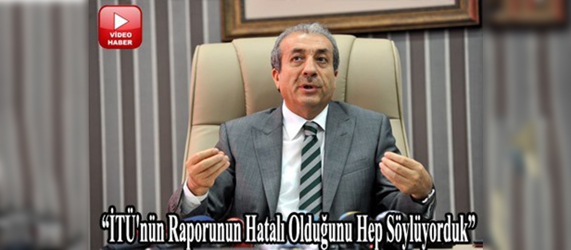 Bakan Eker, İTÜ raporuyla ilgili gelişmeleri yorumladı