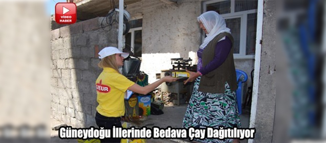 ÇAYKURdan yabancı çaya karşı kampanya