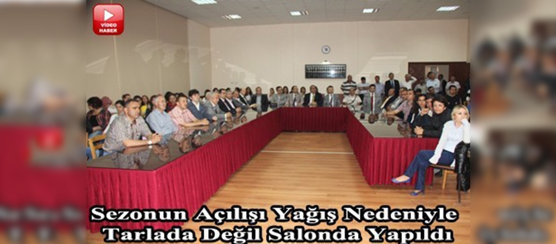 Pamuk ekim sezonu açıldı