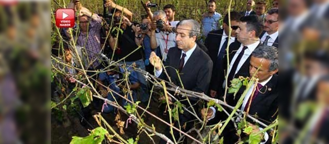 Bakan Eker Manisalı çiftçilerle buluştu