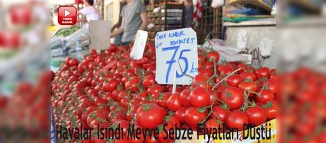 Tezgahlarda yaz bereketi