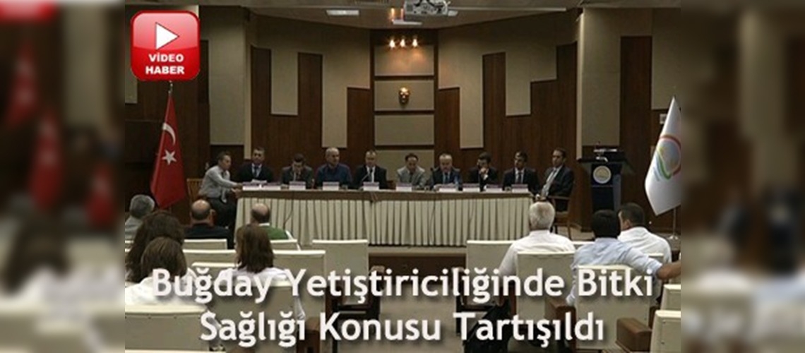 Bitki sağlığı toplantısı yapıldı