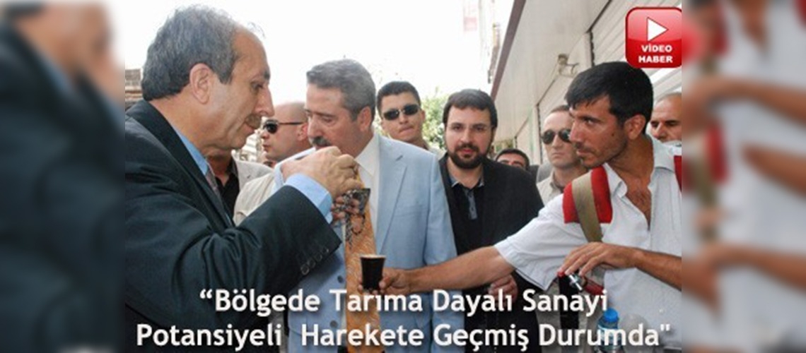 Eker: Güneydoğuda tarıma dayalı sanayi gelişecek