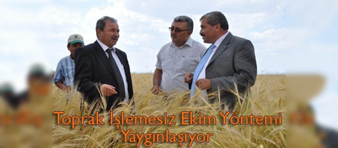 Çiftçiler için yeni ekim yöntemi