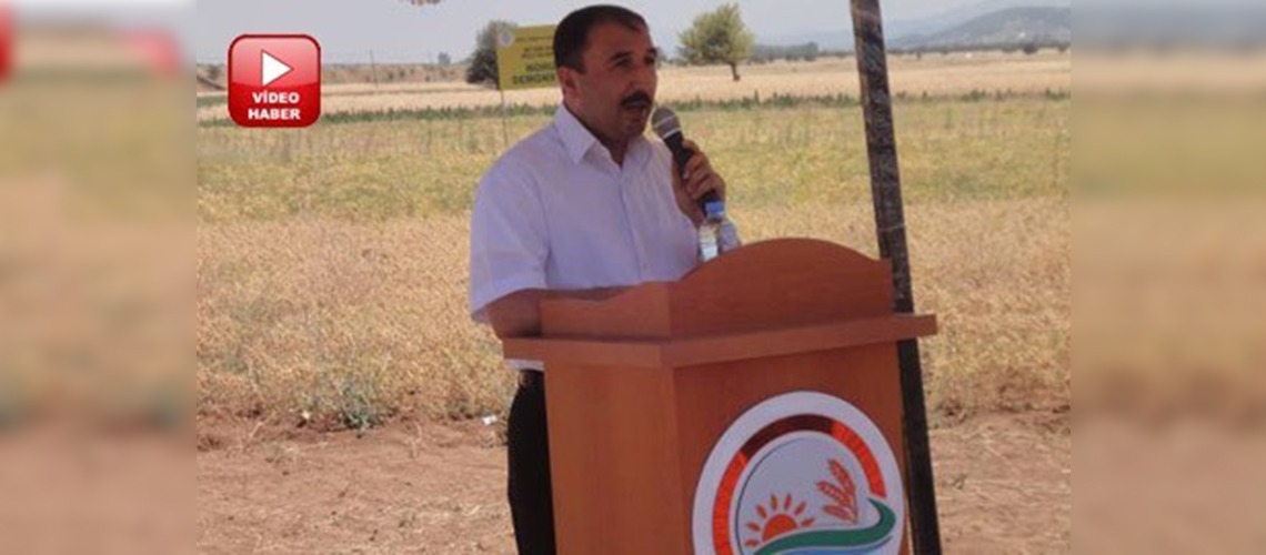 Denizlide nohut çeşit demonstrasyonu yapıldı