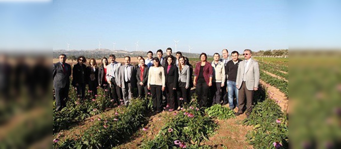Çanakkalede organik tıbbi ve aromatik bitkiler tarımı gelişiyor