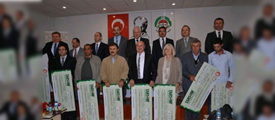 TARSİM, çiftçilere hasar bedeli ödedi