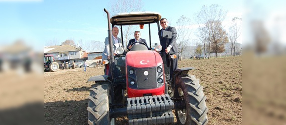 Zonguldakta ÇATAK Projesi kapsamında ilk ekim yapıldı