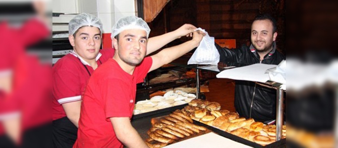 Bu fırında simit 50 kuruş