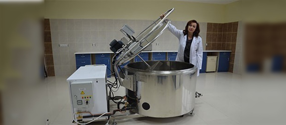 Akıllı süt tankı geliştirdiler 