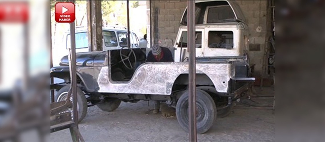 Yarım asırlık askeri cipler çiftçinin hizmetinde