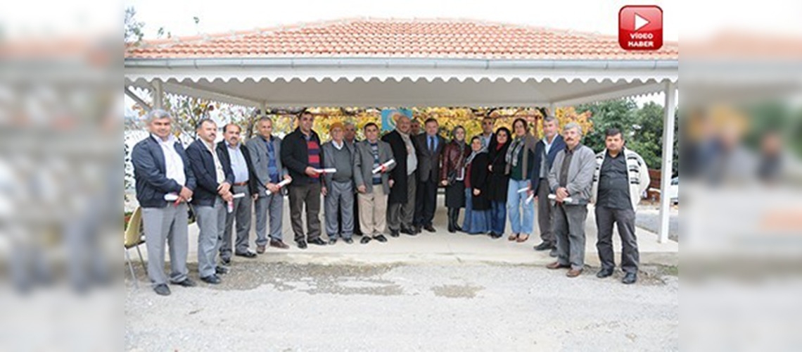 Baba Çavuşoğluna Entegre Ürün Yönetimi Sertifikası