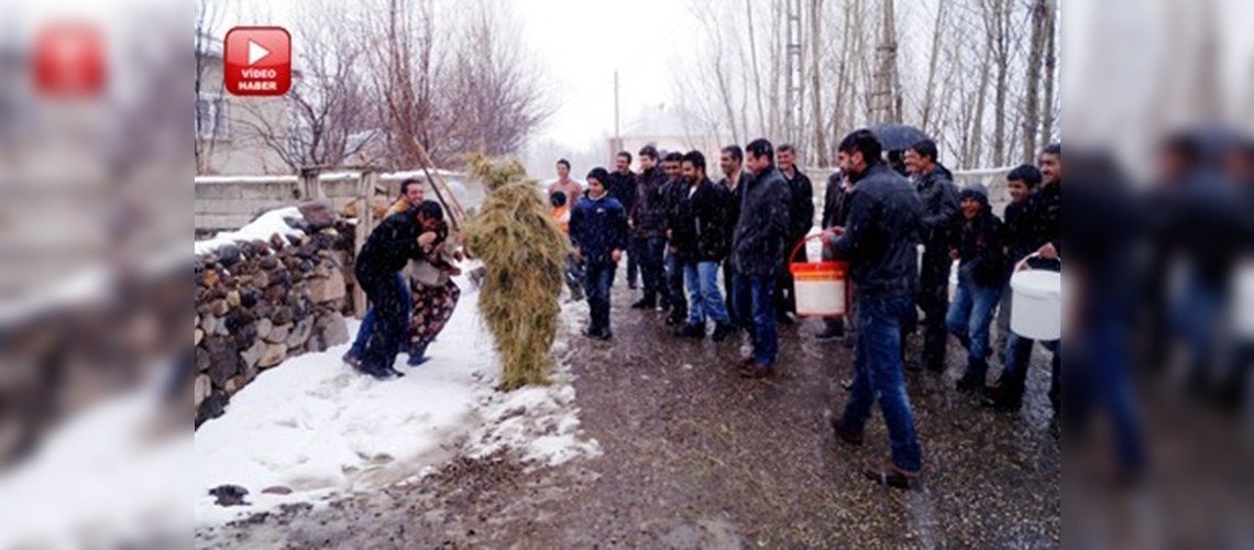 Köylülerin kış eğlencesi 