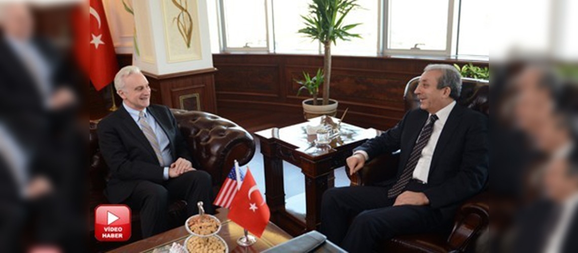 Bakan Eker, ABD Büyükelçisi Rıcciardoneyi kabul etti