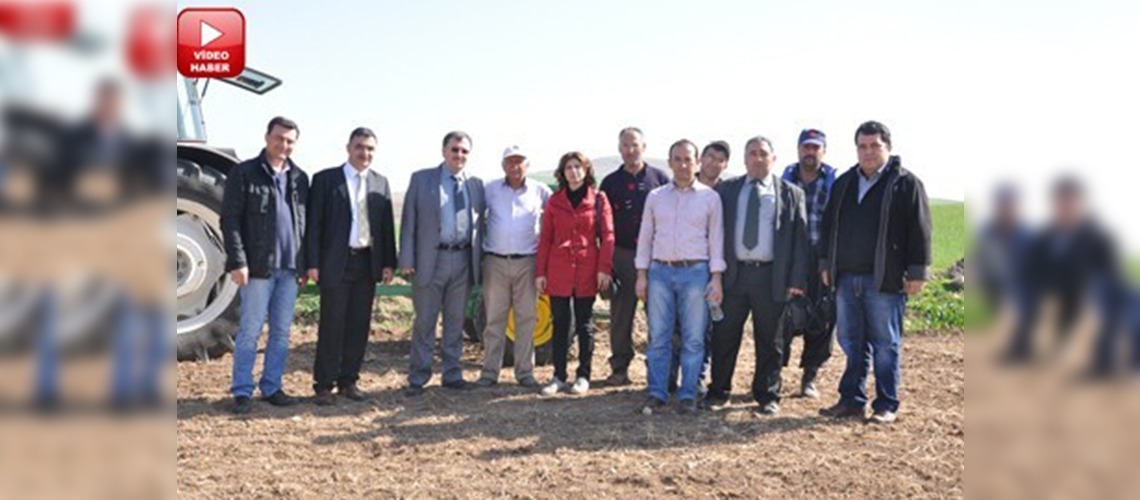 Kahramanmaraşta kuraklığa dayanıklı nohut ekiliyor