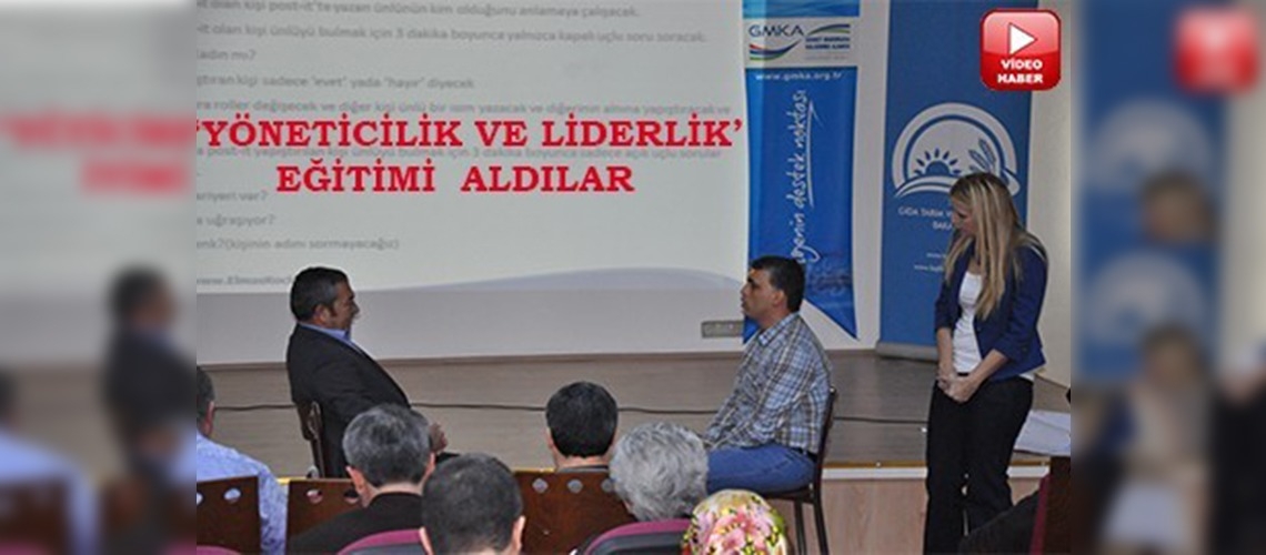 Balıkesirde yöneticilik ve liderlik eğitimi