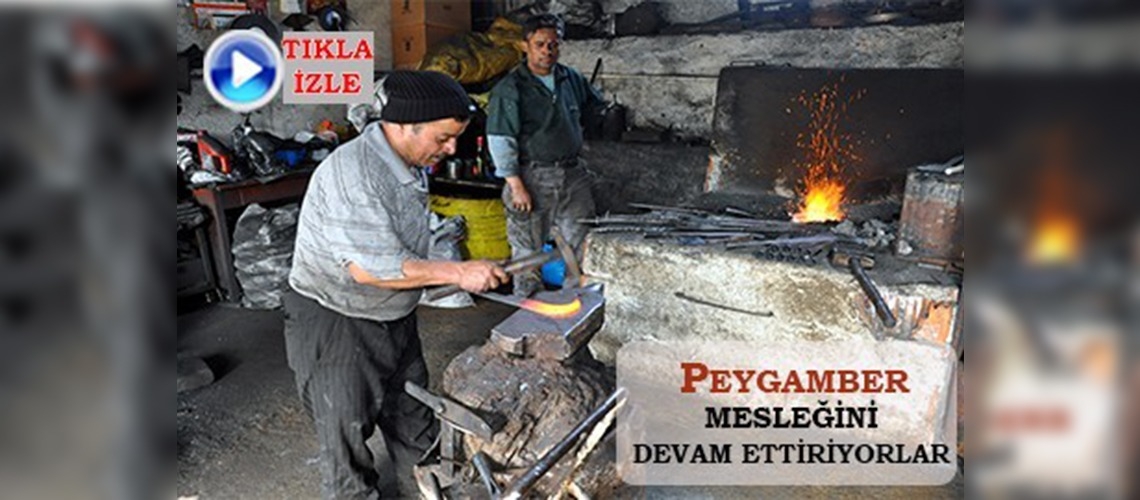 Ata mesleği babadan oğula yaşatılıyor