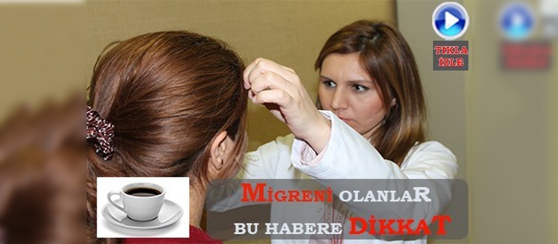 Migren için günlük bir fincan kahve için