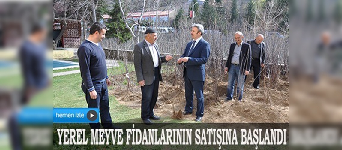 Gümüşhanede yerel meyve çeşitleri korunuyor