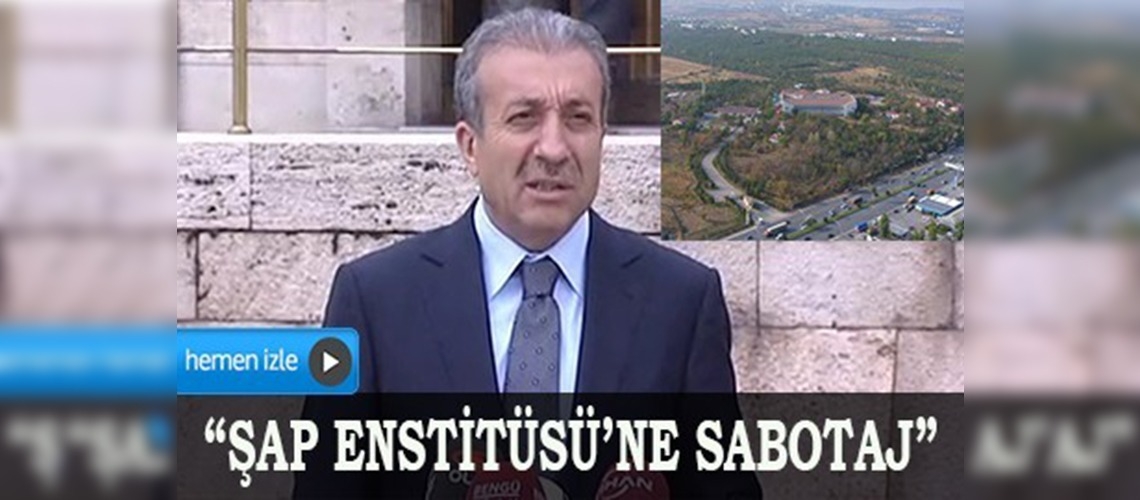 Ekerden Şap Enstitüsüne sabotaj açıklaması