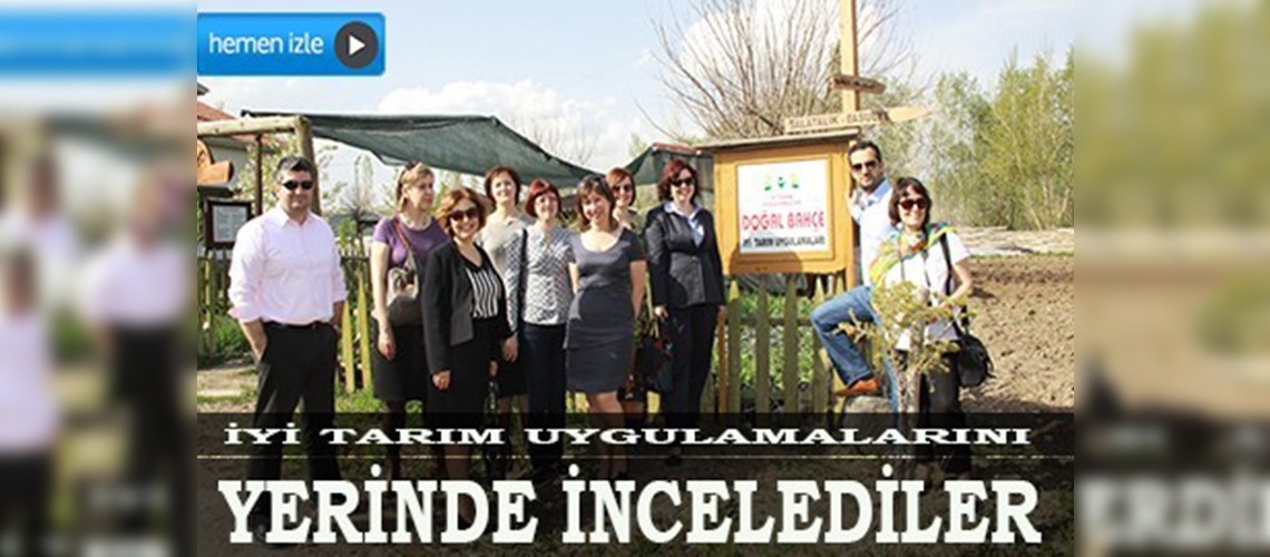 Çubuk, 3 ülkenin tarım heyetini ağırladı