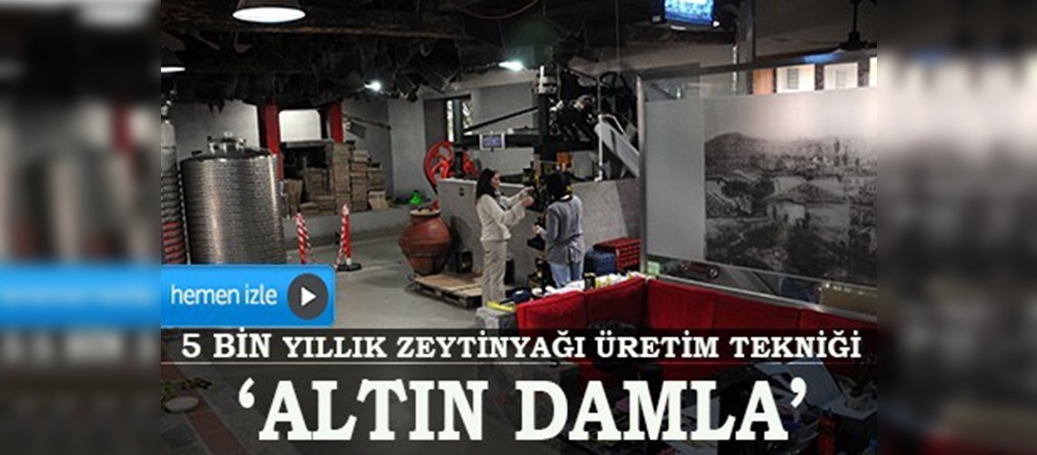 5 bin yıllık zeytinyağı üretim tekniği 