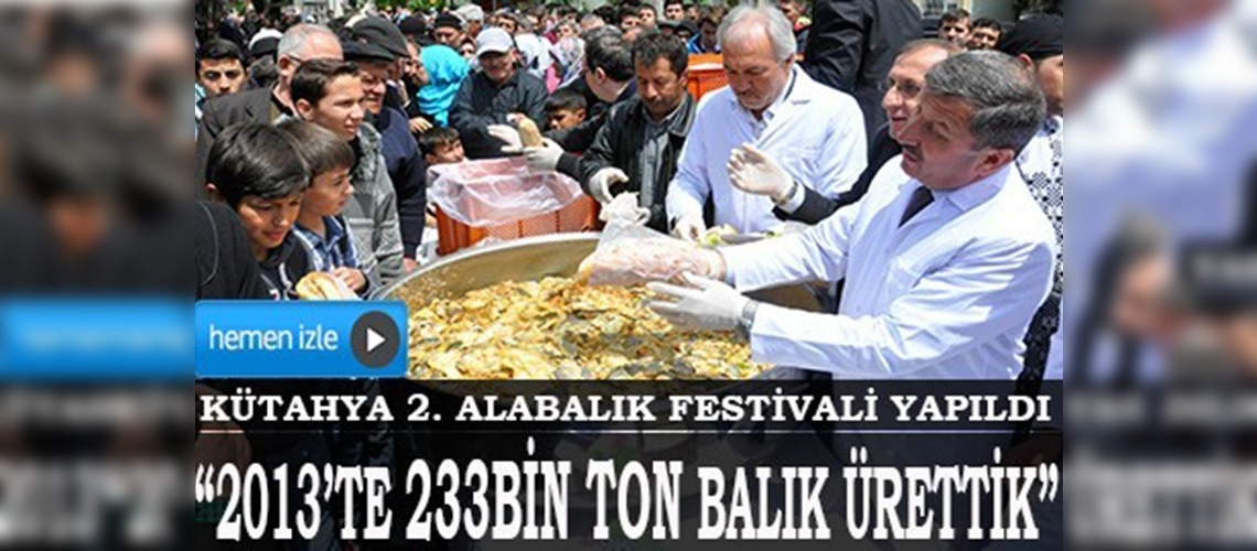 Kütahya 2. Alabalık Festivali yapıldı