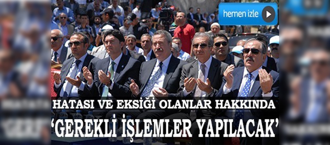 Bakan Ekerden Soma açıklaması