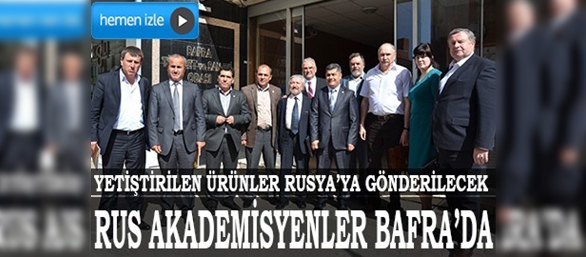 Samsunda seralarda yetişen ürünler Rusyaya gönderilecek