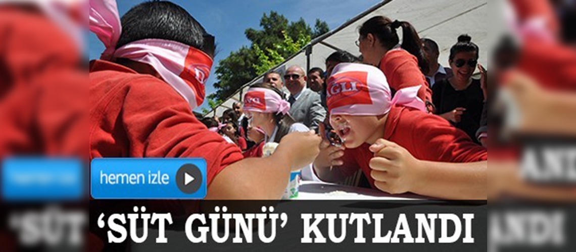 Tekirdağda yoğurt yeme yarışması