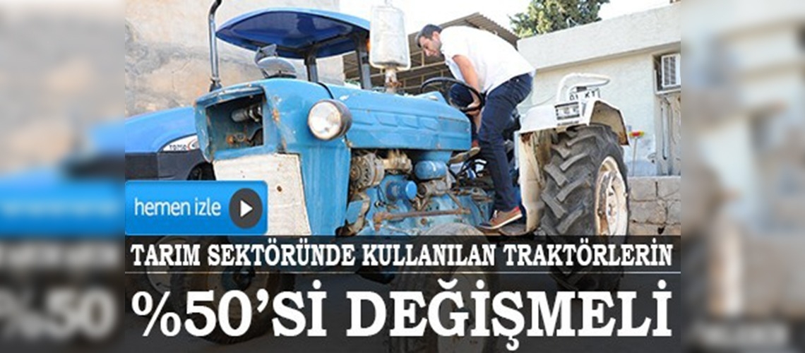 Yaşlı traktör, ülke ekonomisine maliyet getiriyor