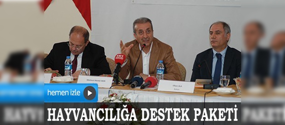 Doğu Anadolu Hayvancılığına destek paketi 