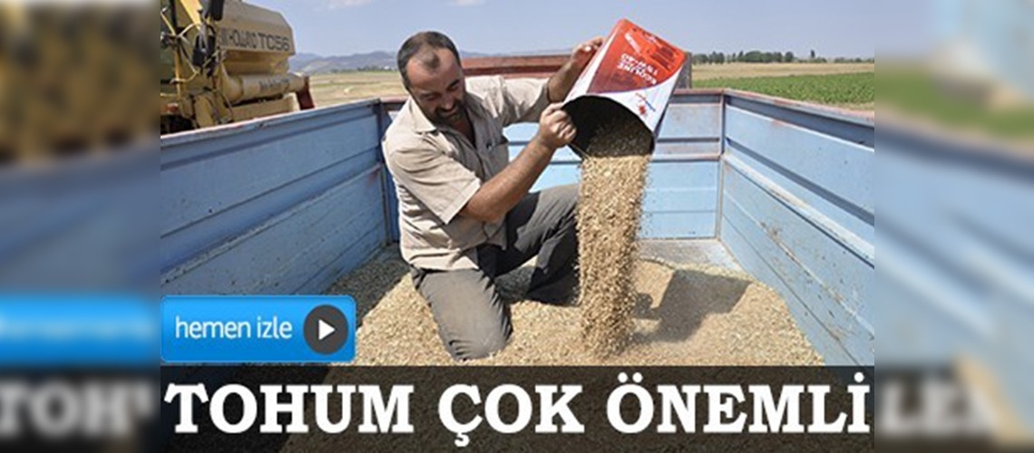 Verim düşüklüğüne karşı 'sertifikalı tohum'