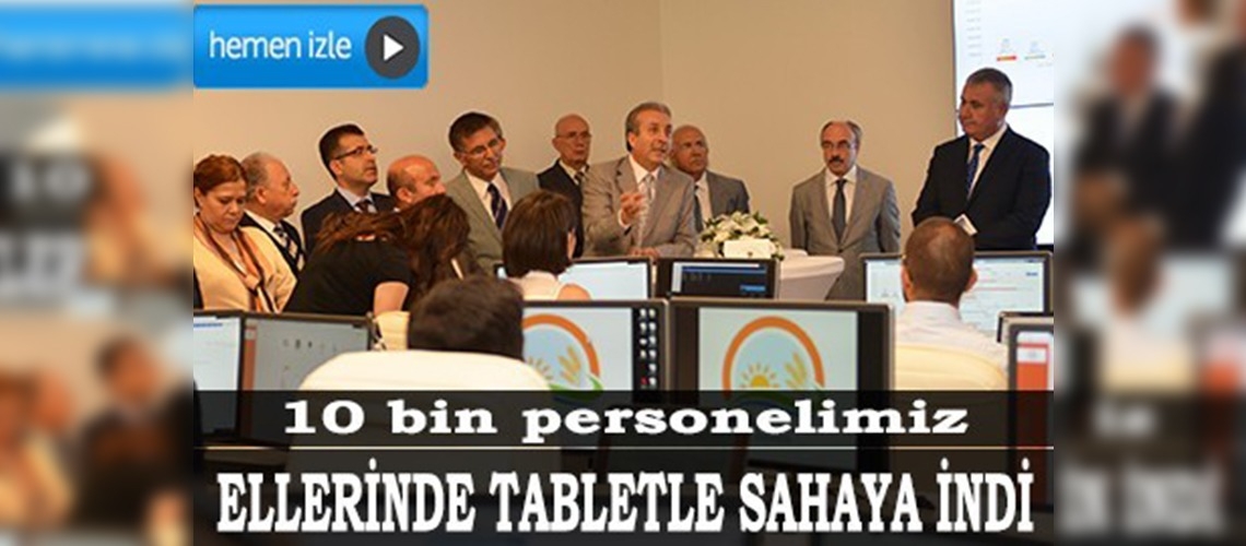 Tarımsal Üretim Kayıt Sisteminin denemelerine başlandı