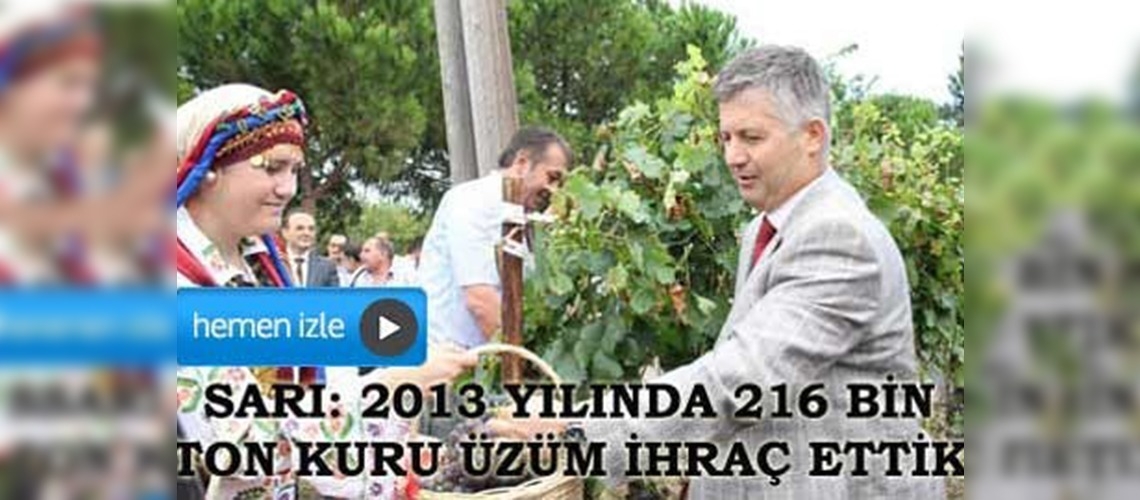 Tekirdağ'da Bağ Bozumu Şenliği