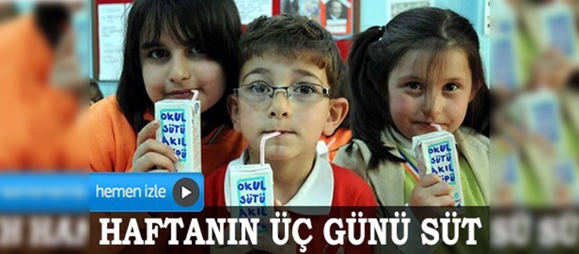 Okul sütü programı bu yıl da devam edecek