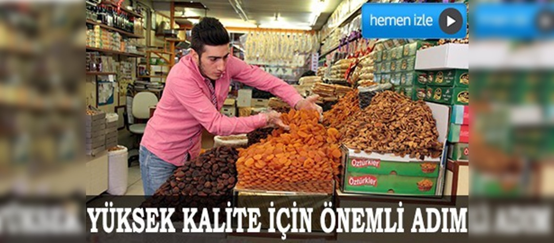 Kuru kayısıda yüksek kalite için önemli adım